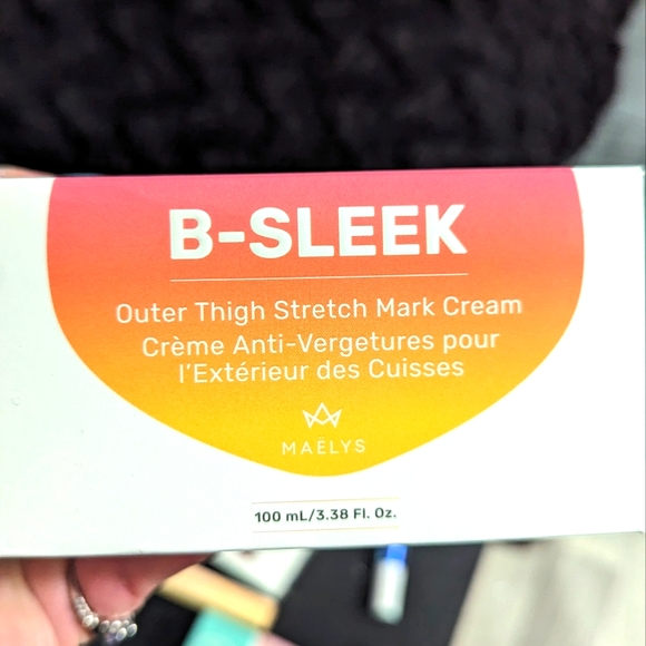 $37❤️‍🔥 MAELYS B-SLEEK Outer Thigh Stretch Mark Cream 🦵🏼 NEW IN BOX B SLEEK - Picture 1 of 3